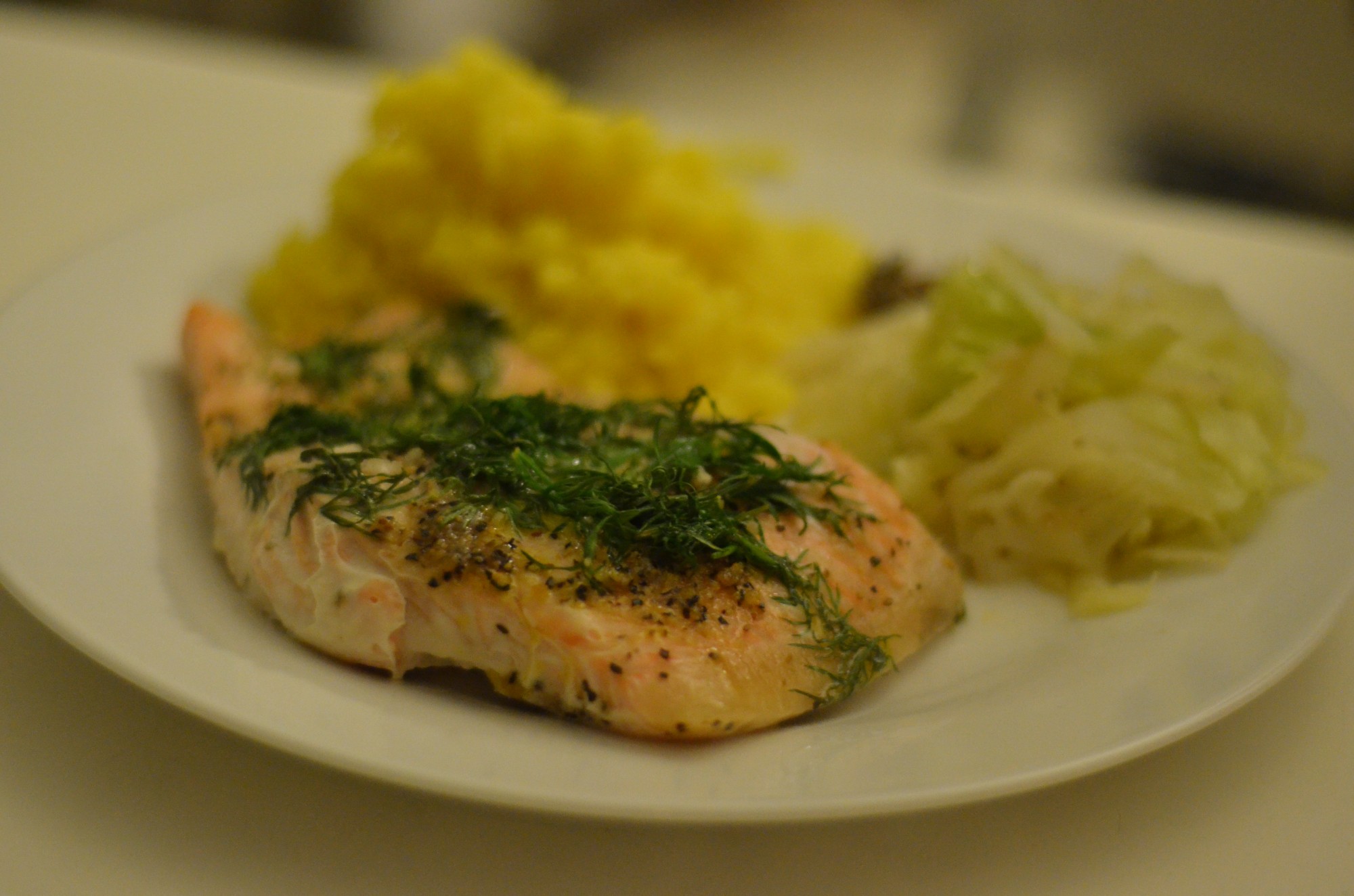 Dill Baked Salmon - Saucier Specialties