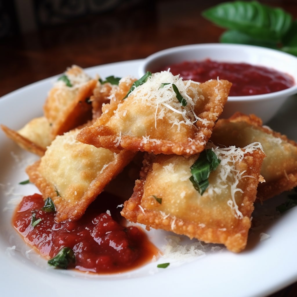 Deep-Fried Ravioli Crunch - Saucier Specialties